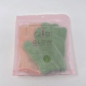 Gal Pal Exfoliating Spa Gloves Body Treatment Set of Two